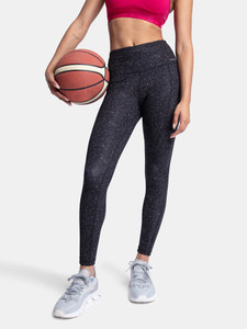 jockey ankle length western wear legging black solid