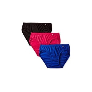 jockey synthetic bikini briefs for women pack of 3 multicolour large