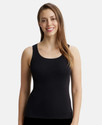 JOCKEY Casual Solid Women Black Top