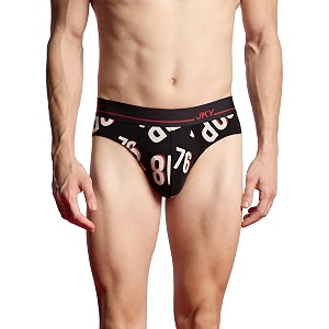 jockey fp22 men super combed cotton elastane stretch printed brief with ultrasoft waistband_prints may vary