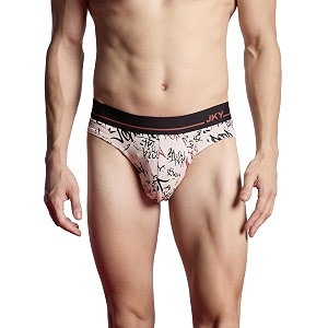 jockey fp22 men super combed cotton elastane stretch printed brief with ultrasoft waistband_prints may vary