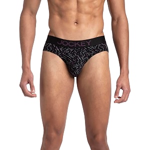jockey fp22 men super combed cotton elastane stretch printed brief with ultrasoft waistband_prints may vary