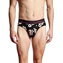 Jockey FP22 Men Super Combed Cotton Elastane Stretch Printed Brief with Ultrasoft Waistband_(Prints May Vary)