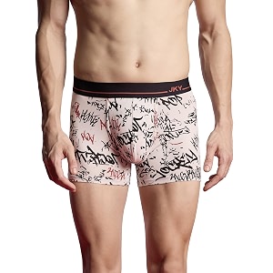 jockey fp23 men super combed cotton elastane stretch printed trunk with ultrasoft waistband_prints may vary