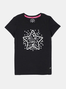 JOCKEY Girls Graphic Print Pure Cotton Regular