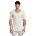 Jockey Men's Super Combed Cotton Rich Fabric Half Sleeved Thermal Undershirt with StayWarm Technology