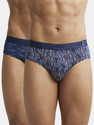 JOCKEY Pack of 2 US52 Super Combed Cotton Printed Men Brief