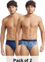 JOCKEY Pack of 2 US52 Super Combed Cotton Printed Men Brief