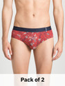 JOCKEY Pack of 2 US52 Printed Men Brief