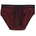 Jockey Mens Cotton USA Orginals Stripe Brief US67 (Assorted Pack of 3) (Colors May Vary)