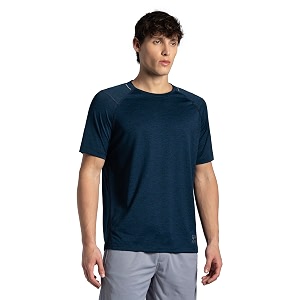 jockey mv53 men microfiber fabric round neck half sleeve active wear t-shirt with staydry tech