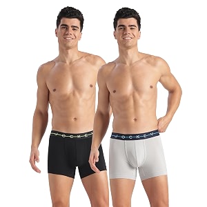 jockey ny16 men super combed cotton elastane stretch solid trunk with ultrasoft waistband_pack of 2