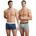 Jockey NY16 Men Super Combed Cotton Elastane Stretch Solid Trunk with Ultrasoft Waistband_(Pack of 2)