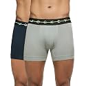 Jockey NY16 Men Super Combed Cotton Elastane Stretch Solid Trunk with Ultrasoft Waistband_(Pack of 2)