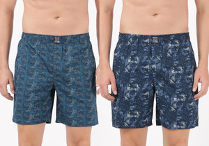 jockey pack of 2 printed men boxer