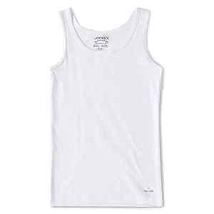 jockey sg02 girls super combed cotton rib solid inner tank top