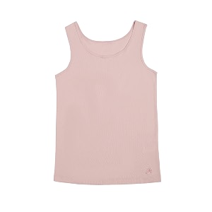 jockey sg02 girls super combed cotton rib solid inner tank top