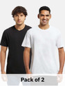 JOCKEY Solid Men Round Neck Multicolor T-Shirt
