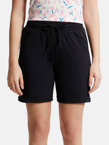 JOCKEY Solid Women Pink Regular Shorts