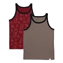 Jockey UB24 Boys Super Combed Cotton Printed Round Neck Sleeveless Vest_(Pack of 2, Colors &amp; Prints May Vary)