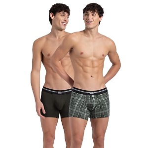 jockey ui21 men39s super combed cotton elastane stretch printed trunk with ultrasoft waistband pack of 2_colors amp prints may vary