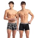 Jockey UI21 Men's Super Combed Cotton Elastane Stretch Printed Trunk with Ultrasoft Waistband (Pack of 2_Colors &amp; Prints May Vary)