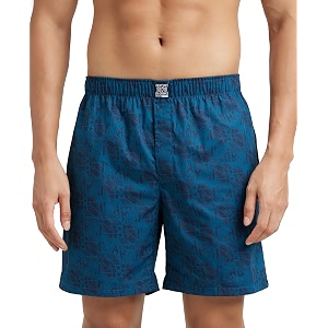 jockey us57 men super combed mercerized cotton woven printed boxer shorts with side pockets_prints may vary