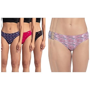 jockey cotton women39s bikinicolors and prints may vary