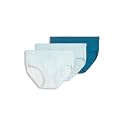 Jockey Women's Underwear 100% Cotton Elance Breathe Hipster - 3 Pack