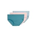 Jockey Women's Underwear 100% Cotton Elance Breathe Hipster - 3 Pack