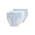 Jockey Women's Underwear 100% Cotton Elance Breathe French Cut - 3 Pack