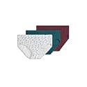 Jockey Women's Underwear 100% Cotton Elance Breathe Hipster - 3 Pack