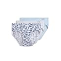 Jockey Women's Underwear 100% Cotton Elance Bikini - 3 Pack