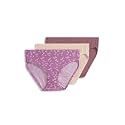Jockey Women's Underwear 100% Cotton Elance Bikini - 3 Pack