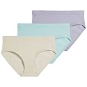 Jockey Women's Underwear 100% Cotton Elance Breathe Hipster - 3 Pack