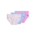 Jockey Women's Underwear 100% Cotton Elance Bikini - 3 Pack
