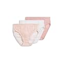 Jockey Women's Underwear 100% Cotton Elance Breathe French Cut - 3 Pack