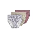 Jockey Women's Underwear 100% Cotton Elance Breathe French Cut - 3 Pack