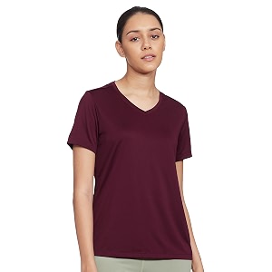 Jockey Womens V Neck T-Shirt