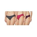 Jockey Women's Cotton Bikini Panty(Pack of 3) (2865135_Multicolored_Small)