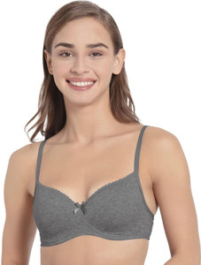 JOCKEY Women Push-up Non Padded Bra Grey