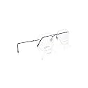 Jodykoes Rimless Spectacle Frame for Men &amp; Women | Frameless Eyeglasses with Lightweight Metal | Adjustable Nose Pads | Office, Professional &amp; Daily Wear