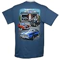 Joe Blow Men's Chevy Super Service Muscle Garage Adult T-Shirt, X-Large, Indigo