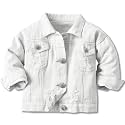 Joe Wenko Kids Toddler Baby Boys Girls Casual Outerwear Denim Jacket