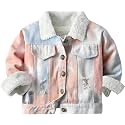 Joe Wenko Kids Toddler Baby Boys Girls Casual Outerwear Denim Jacket