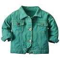 Joe Wenko Kids Toddler Baby Boys Girls Casual Outerwear Denim Jacket