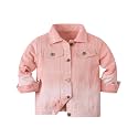 Joe Wenko Kids Toddler Baby Boys Girls Casual Outerwear Denim Jacket