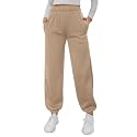 Jogger for Women Solid Cotton French Terry