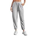 Jogger for Women Solid Cotton French Terry