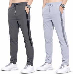 Joggers Park Colorblock Men Multicolor Track Pants